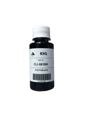 Canon CLI-581 BK kit de recharge noir 100ml (KHL marque) CLI581BK100-KHL