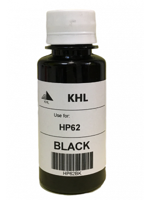 HP 62 kit de recharge noir 100ml (KHL marque) HP62XLBK100-KHL