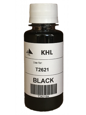 Epson T2621 kit de recharche 100 ml noir (KHL marque) T2621BK100T26XLT2601-KHL