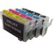 Cartouches rechargeables pour Epson T0711-T0714 avec auto reset puces (4pc) 6000