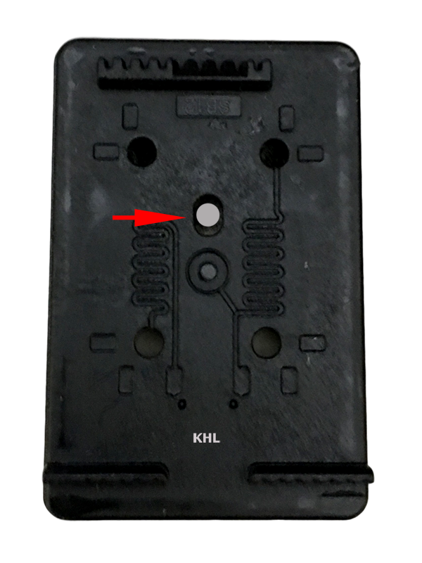 Hervullen HP 302 cartridge zwart